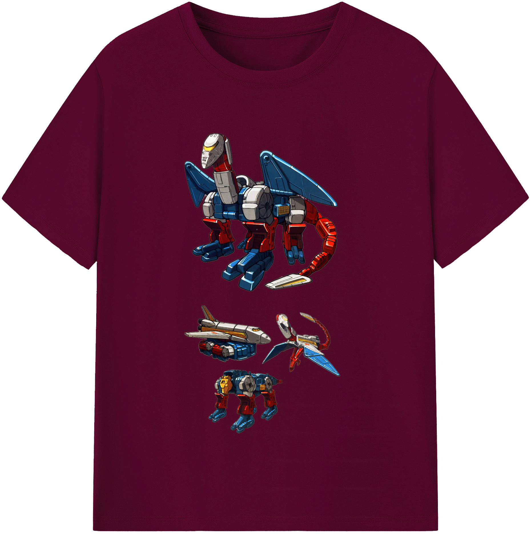 （画像用）  レディースカジュアルプリントTシャツ（綿100％）